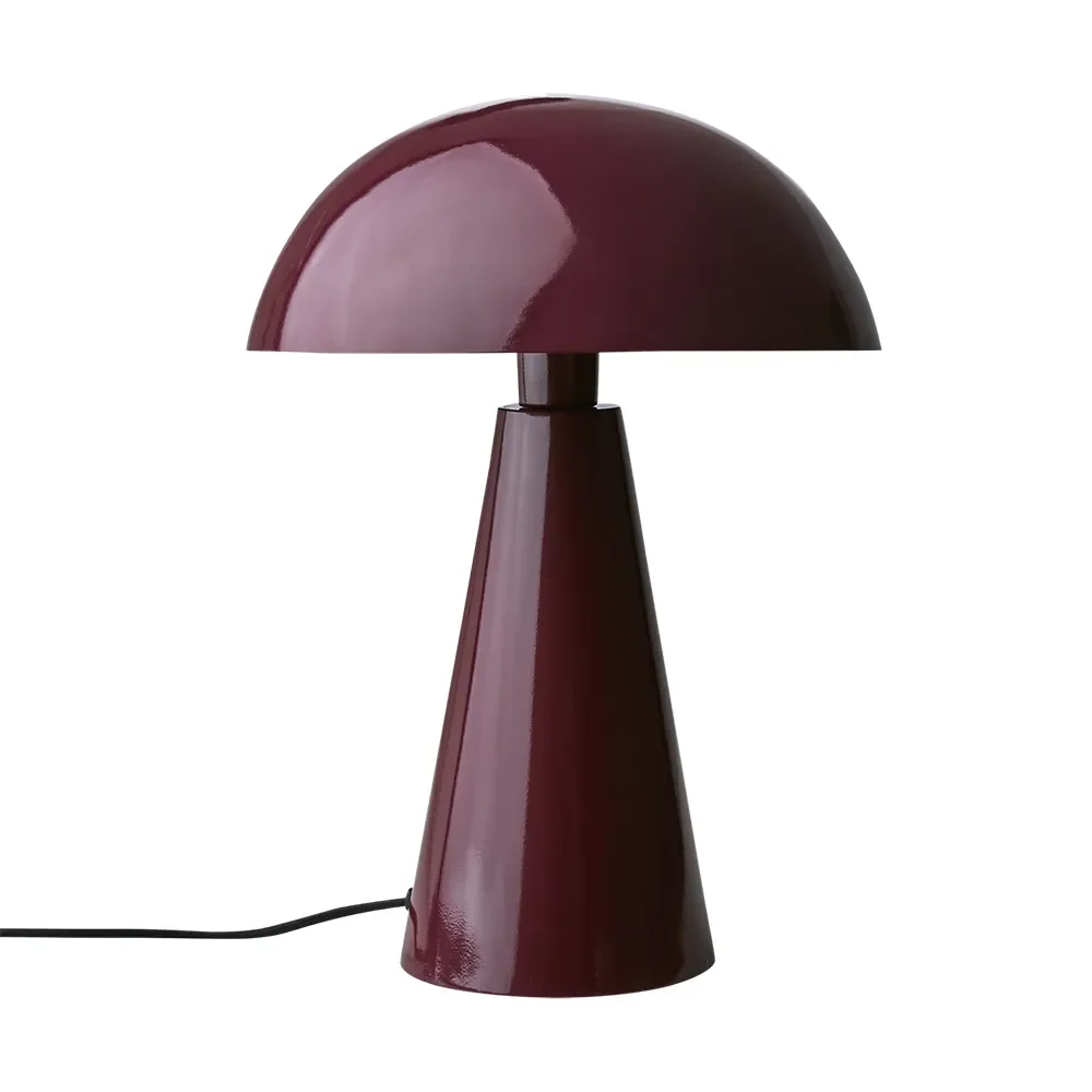 Bordslampa Frank Burgundy