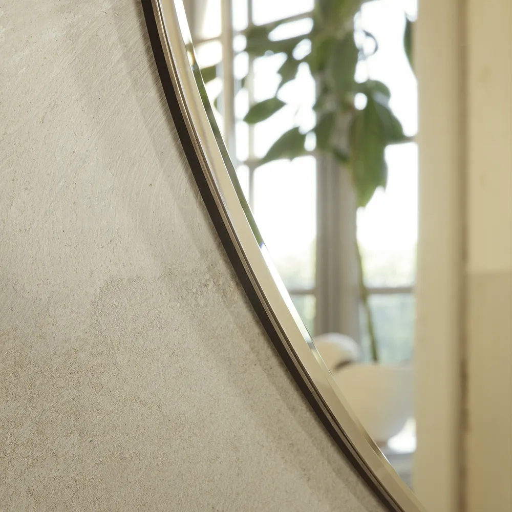 Pond Spegel 110x63 cm Dark Chrome