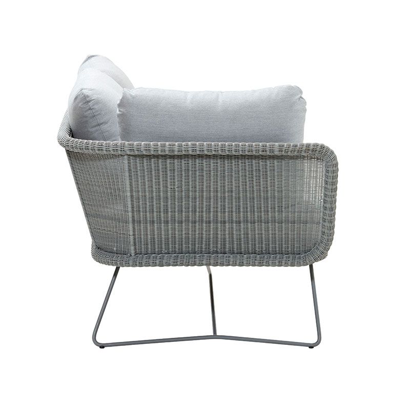 Horizon 2-sits soffa Höger Ljusgrå