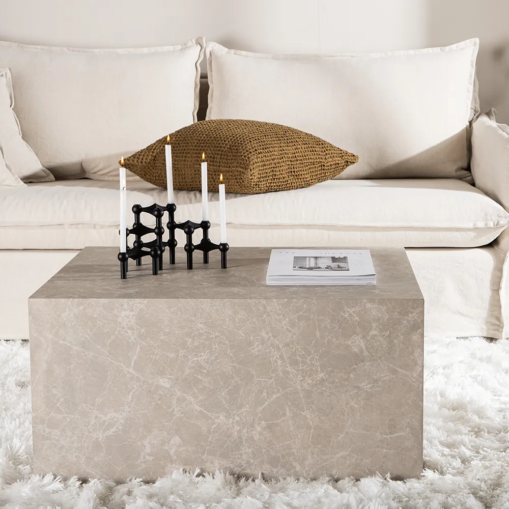 York Soffbord 60x80 cm Beige