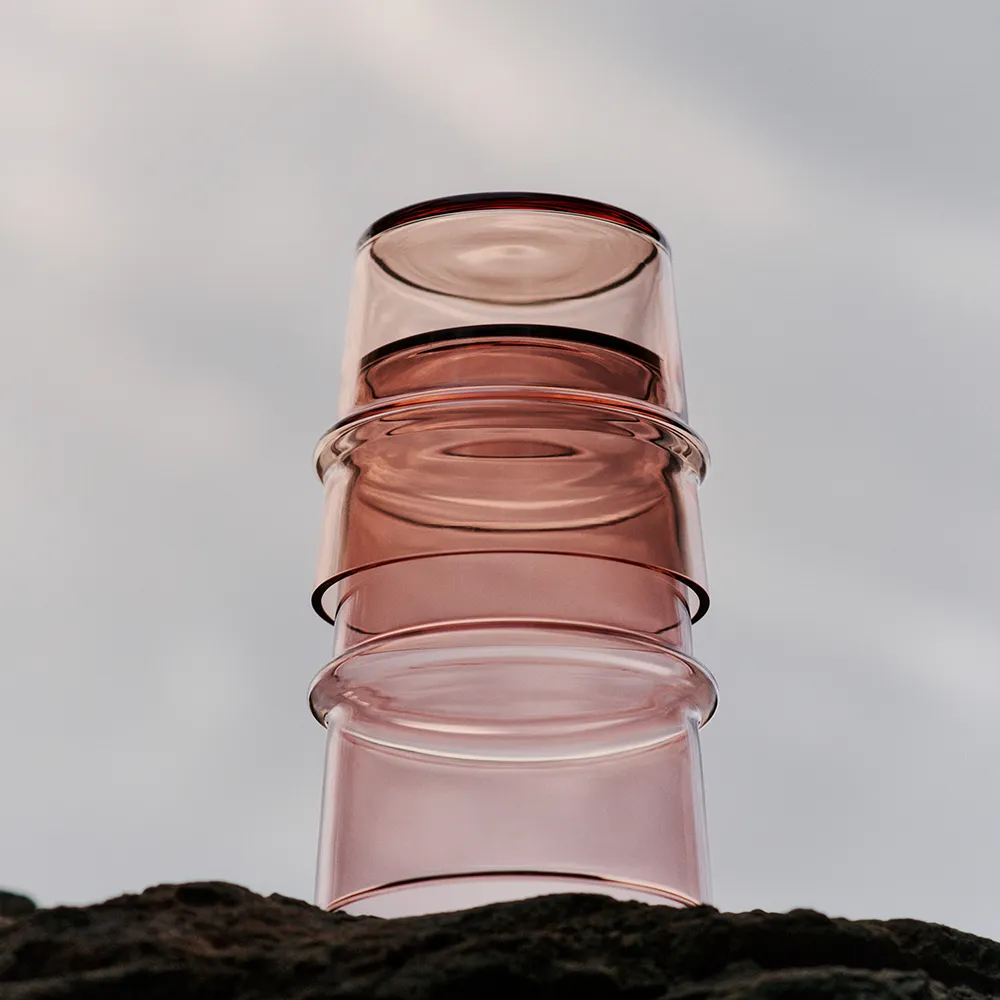 Boya Lågt dricksglas 2-pack - Mauve