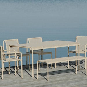 Dapple Matbord 160x90 cm  Cashmere