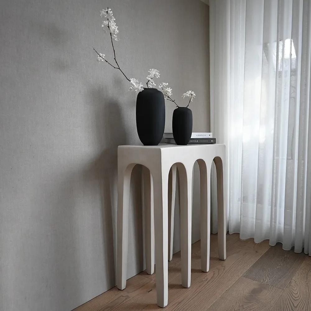 Bow konsolbord litet - Birch