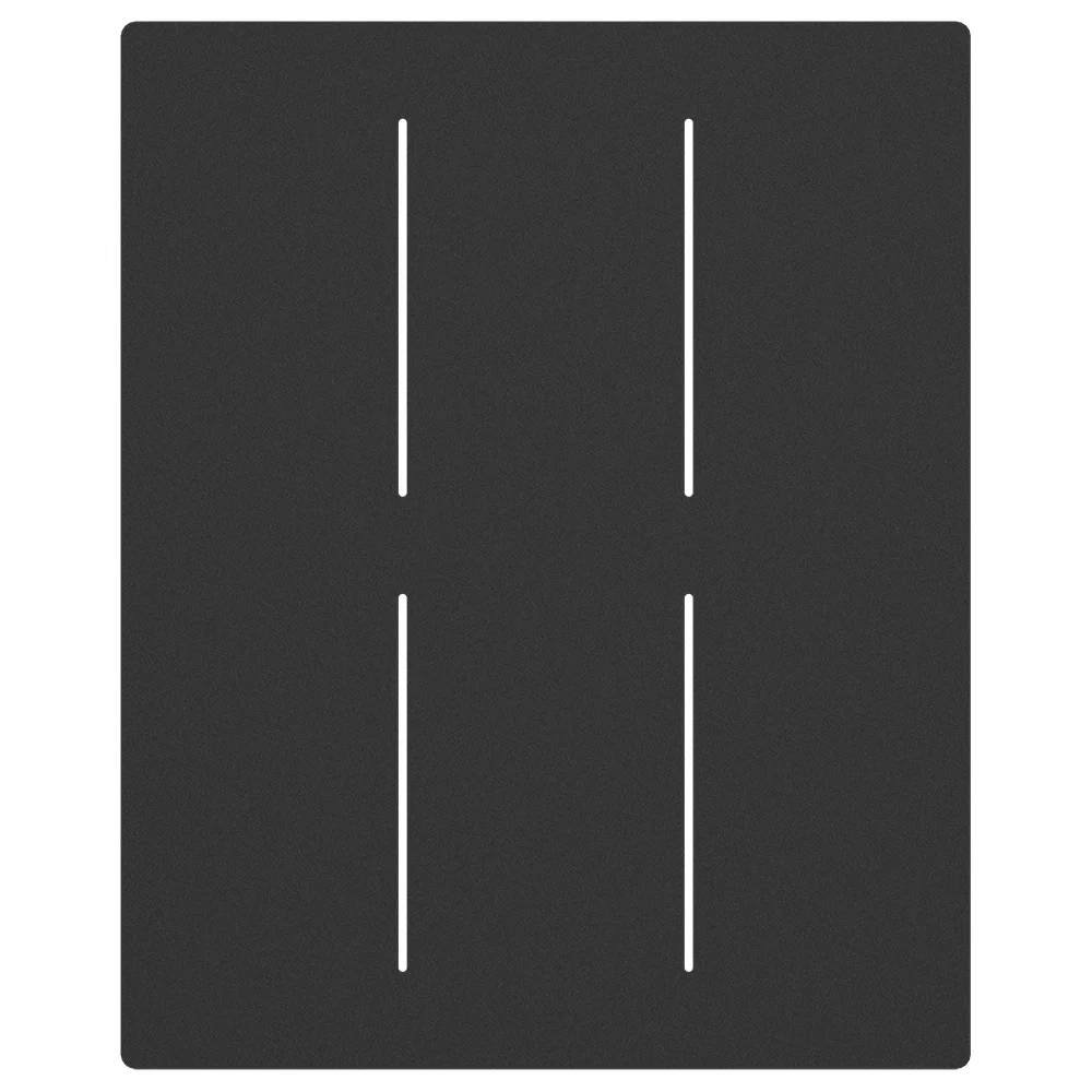 AVANTI bordsskiva aluminum svart