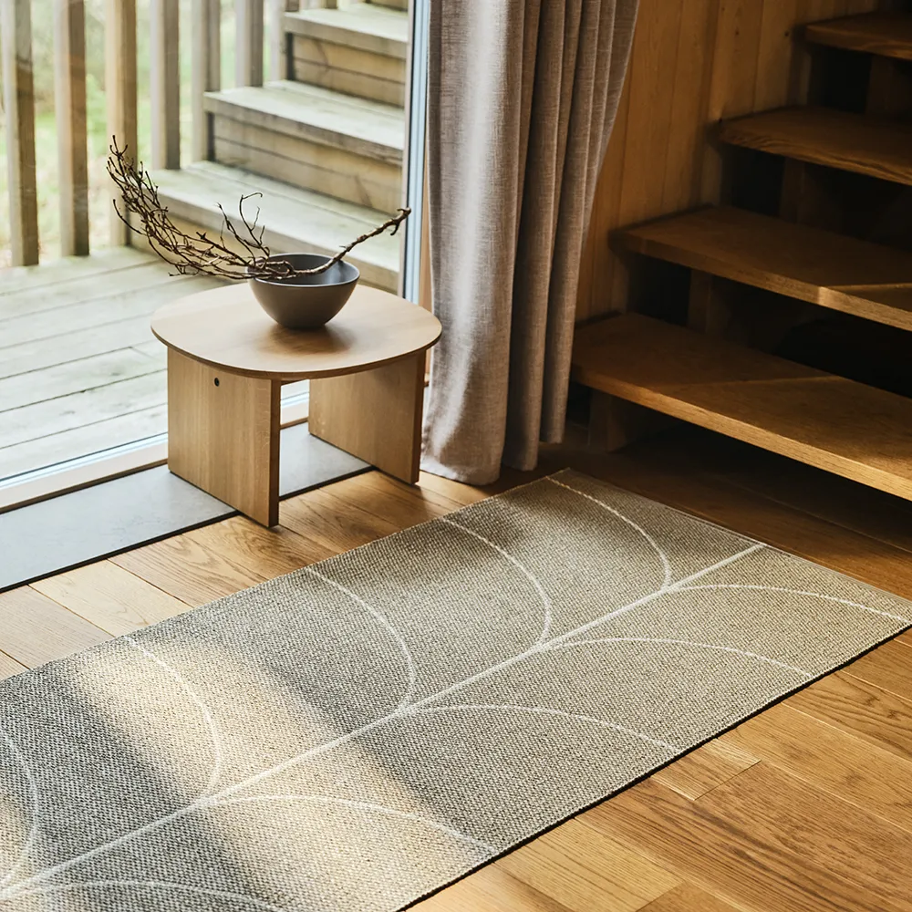 Vävd Matta Leif Light Nougat 70x360 cm