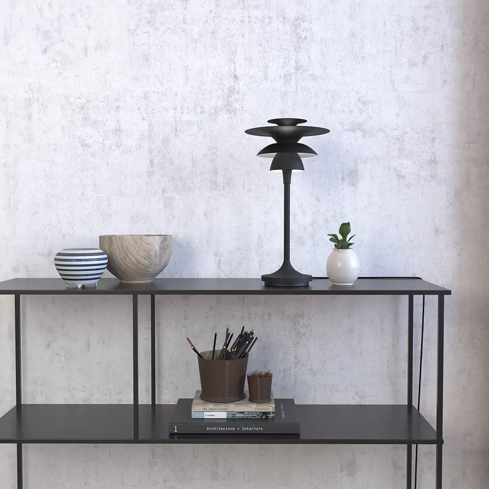 Picasso bordslampa 350 mm Mattsvart