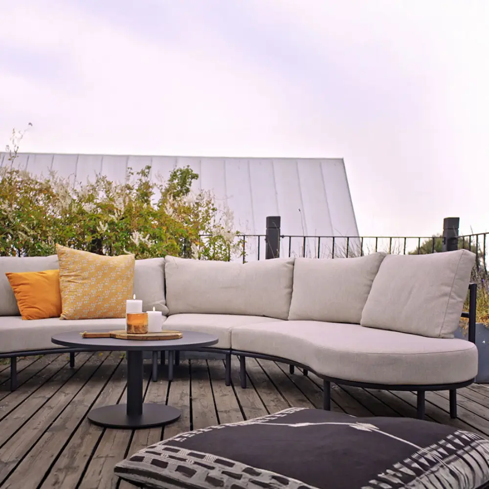 Solnäs soffgrupp Svart