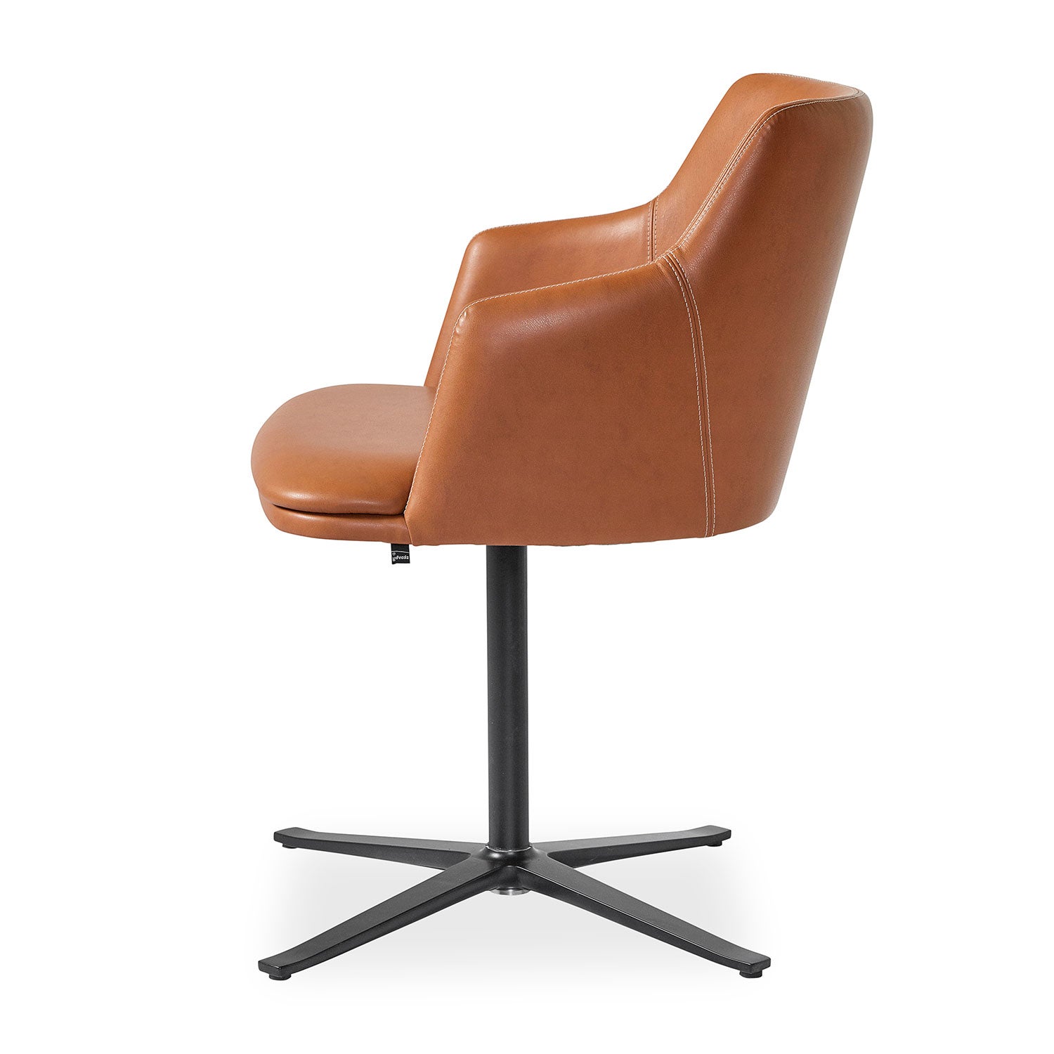 Sm55 Snurrstol med läder