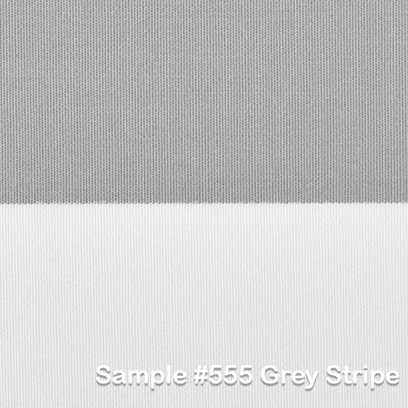 Fortello 400x300 cm parasoll alu Cat.5 555 Grey Stripe