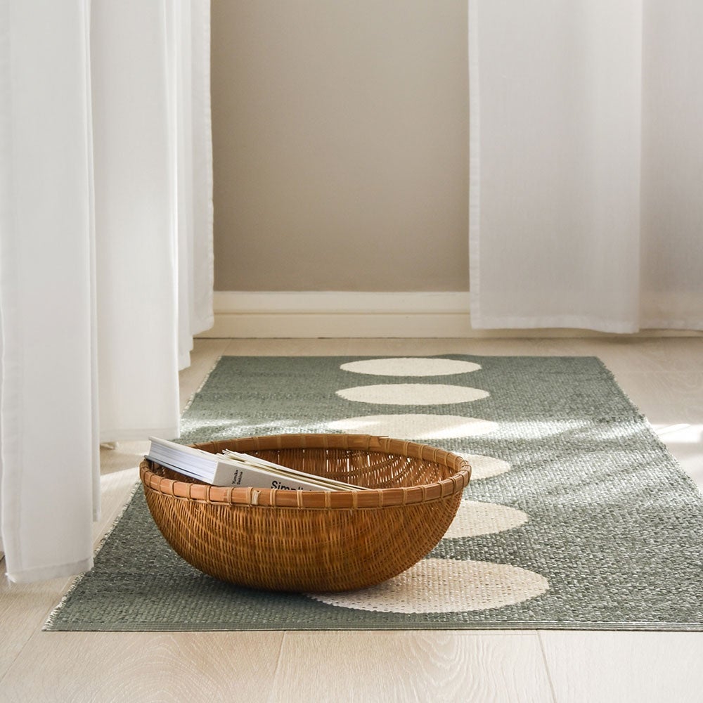 Vera matta 70x225 cm army / vanilla 