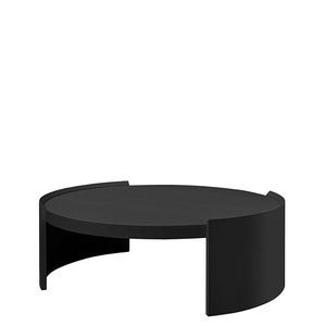 OAKLAND soffbord Ø 100 Svart