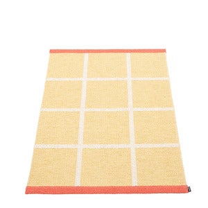 Vävd Matta Criss Pop Pale Yellow