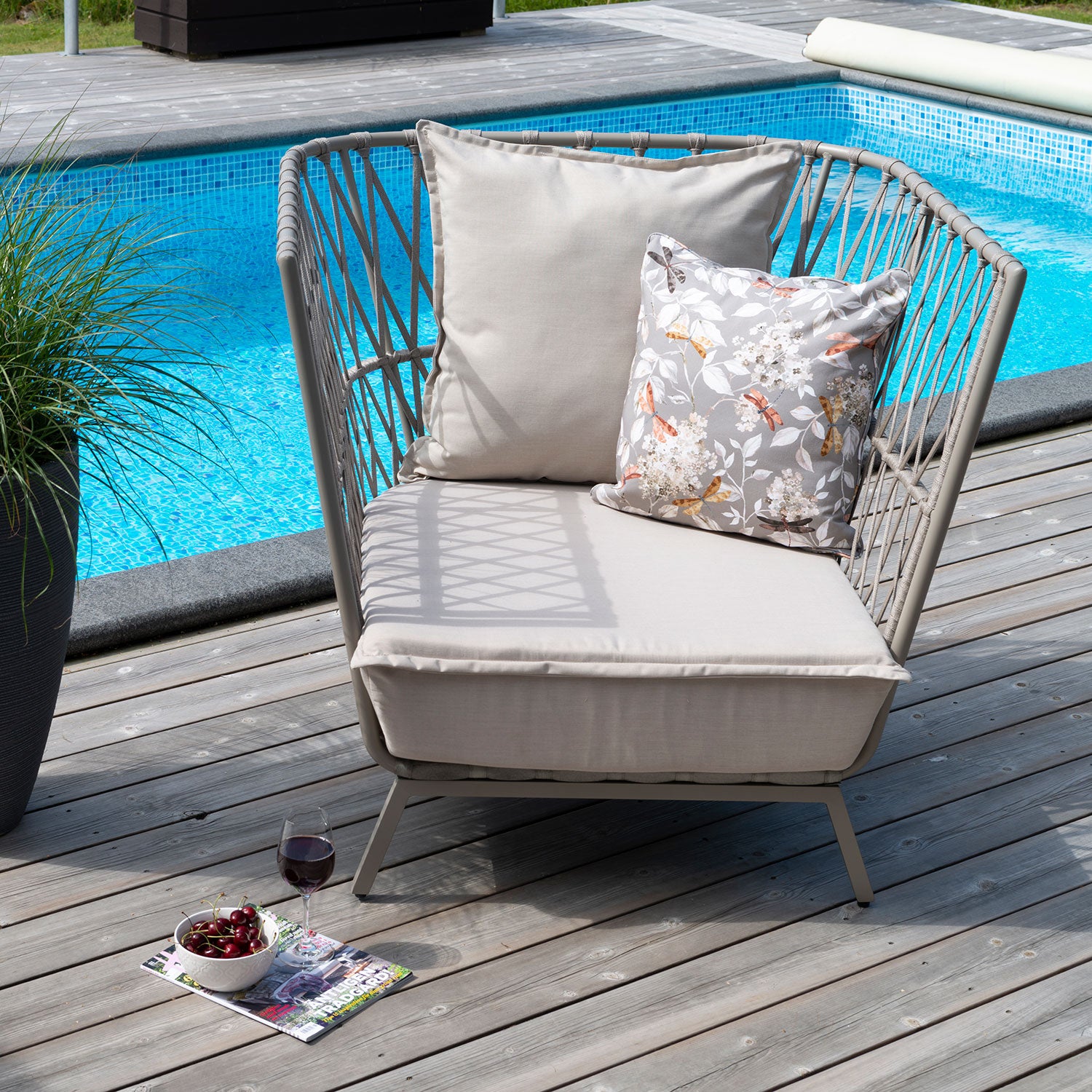 Jet Set Fåtölj Beige 