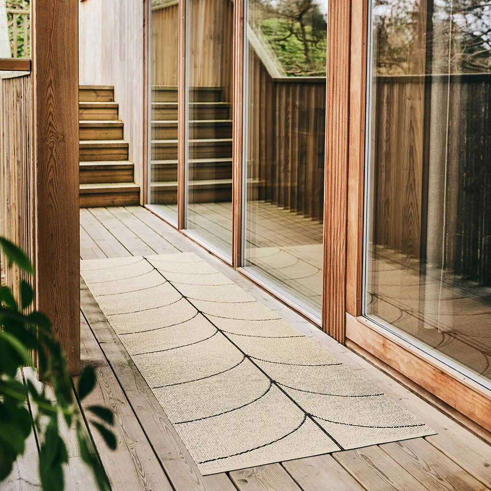 Vävd Matta Leif Dark Brown 70x360 cm