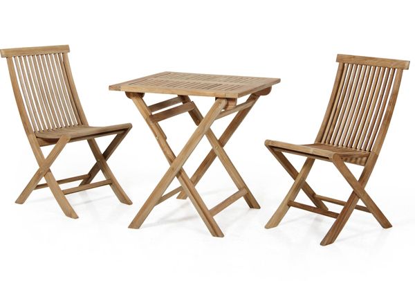 Turin matstol natur teak 