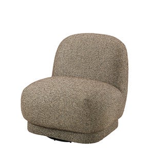 Baxter snurrbar loungefåtölj-Viva brown