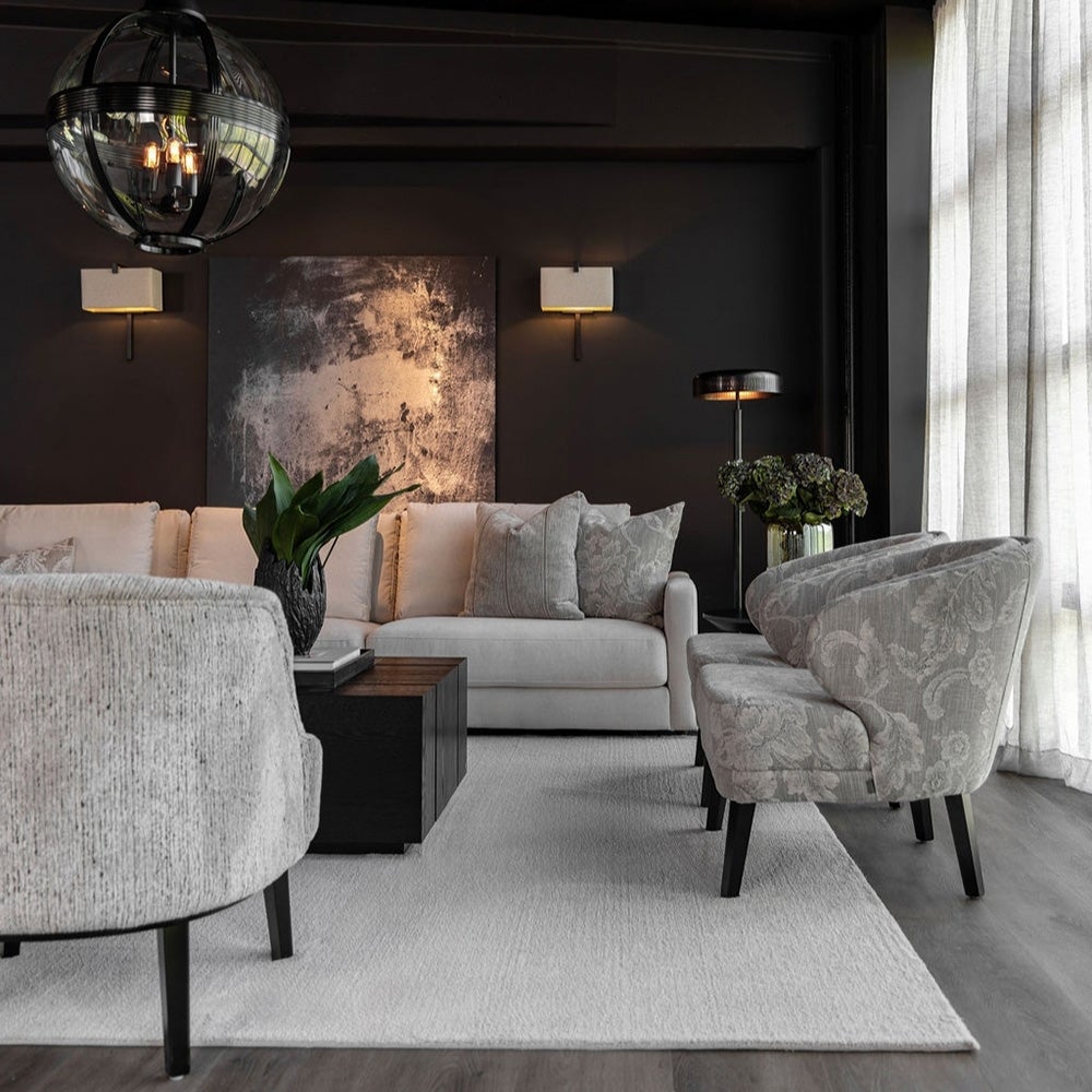 Serena Stripe kuddfodral 50x50 cm-Oyster