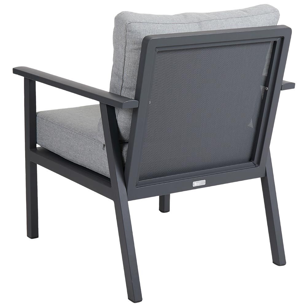 Samvaro fåtölj antracit / grå 