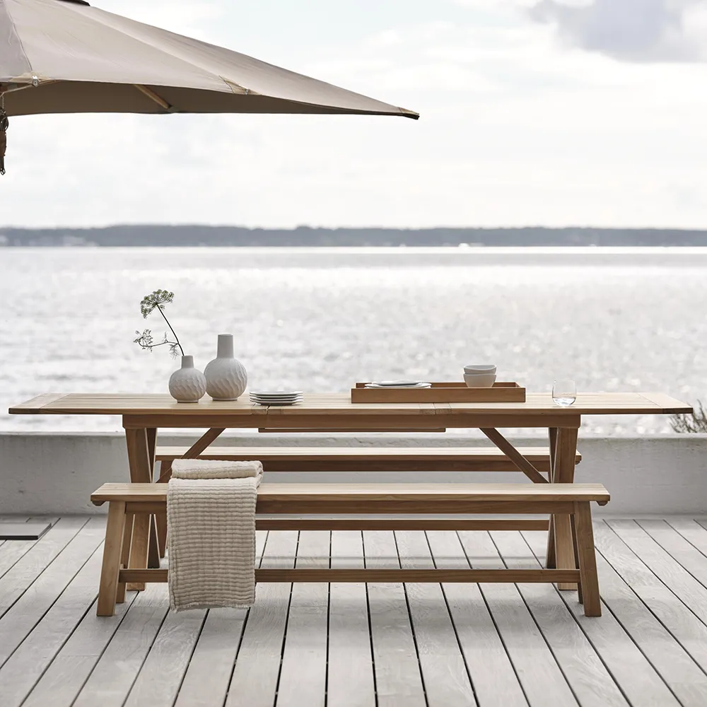 Keros bänk 190cm teak 