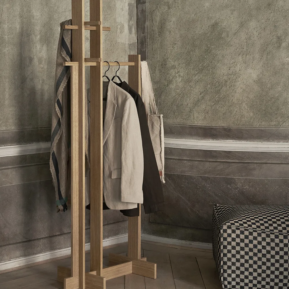 Bridge Klädhängare - Oiled Oak