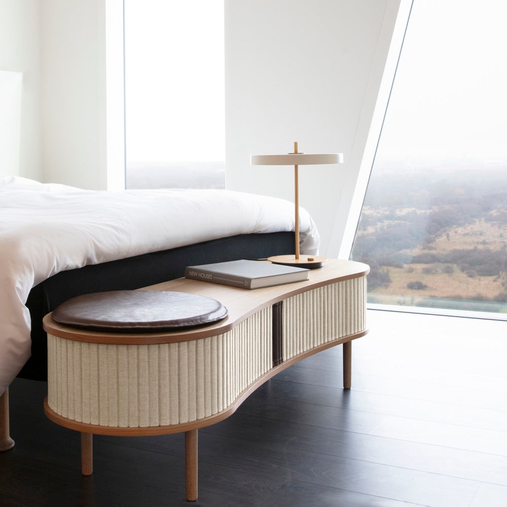 Audacious TV-bänk Ek/White Sands