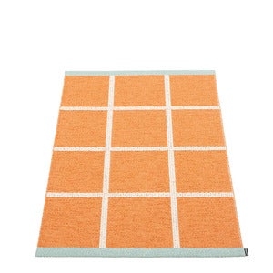 Vävd Matta Criss Pop Pale Orange