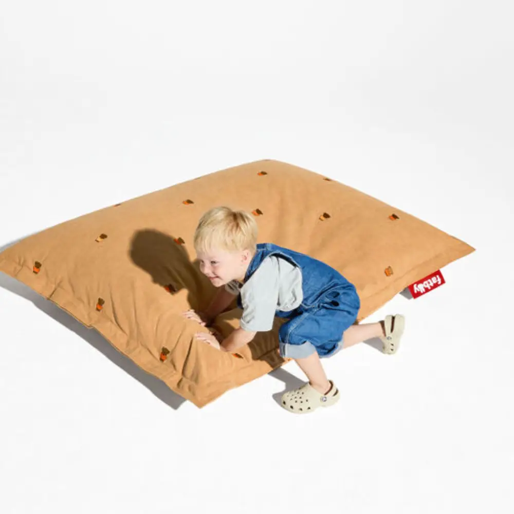 original slim cord sittsäck x Boris teddybear