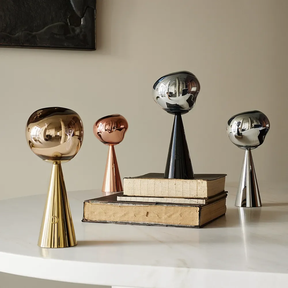 Melt Portabel lampa Copper LED