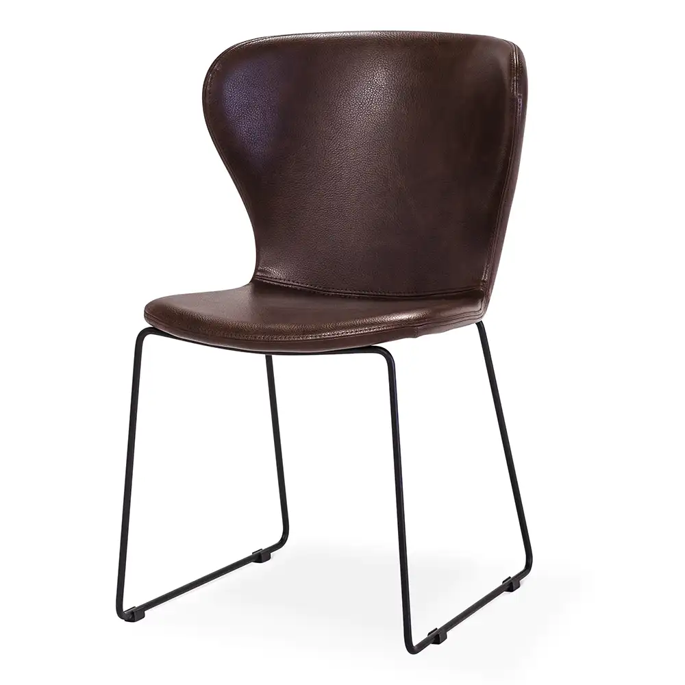 Wing Matstol brun/svart 4-pack