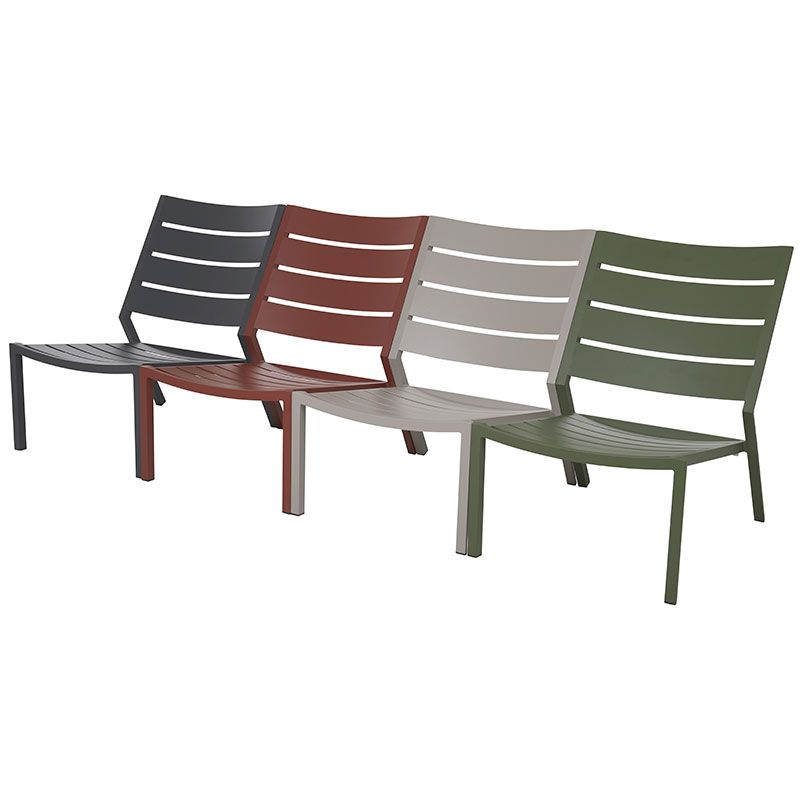 Delia loungefåtölj khaki 