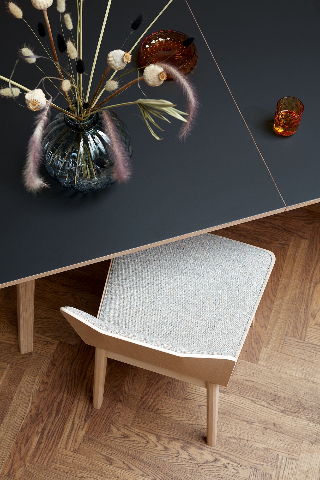 Sm11 Bord Svart Ek Lack 183-275X100X74Cm 