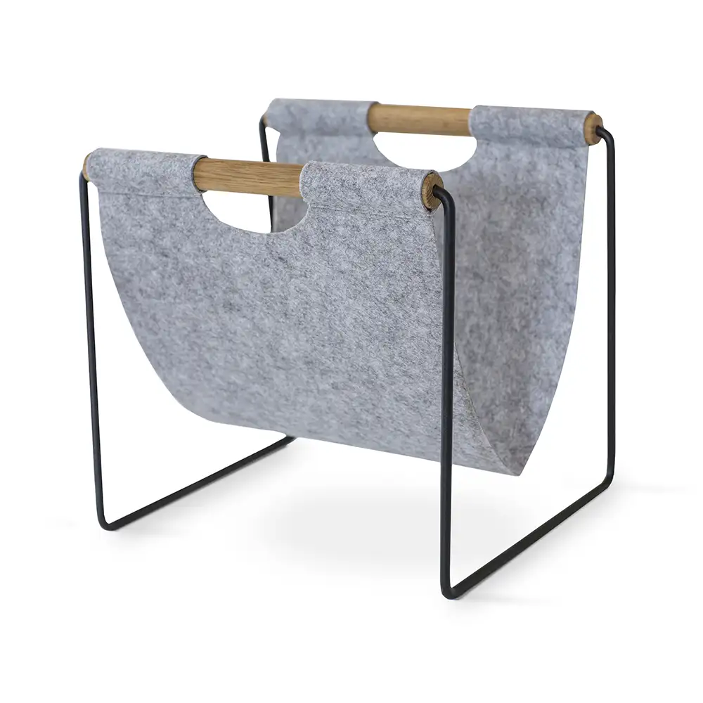 Twist Tidningsställ oljad ek