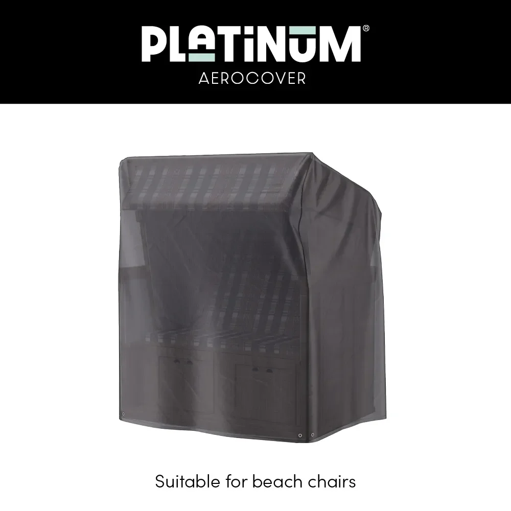 Möbelskydd Strandkoja 128x105xH140/160 Anthracite