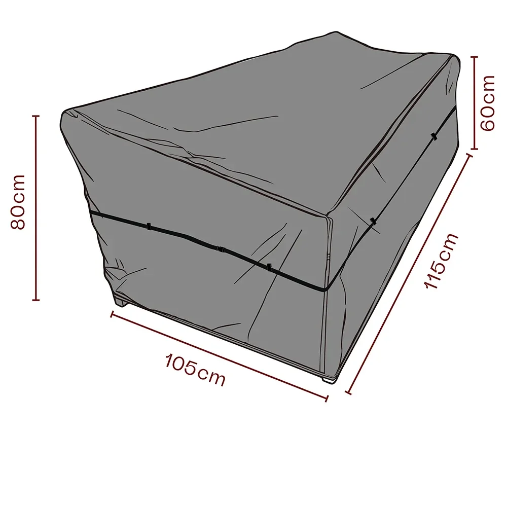 Möbelskydd fåtölj 115x95x80 cm Premium
