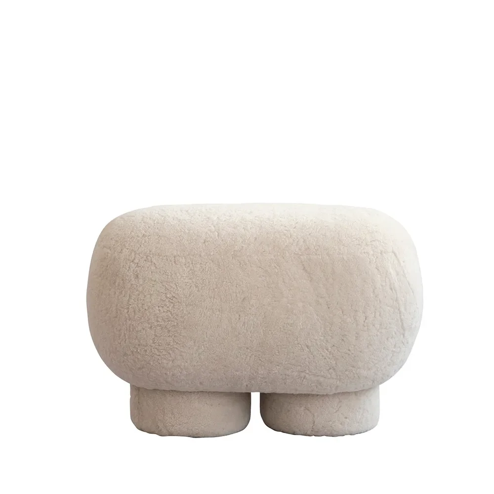 Big Foot Bänk, Petit - Sheepskin