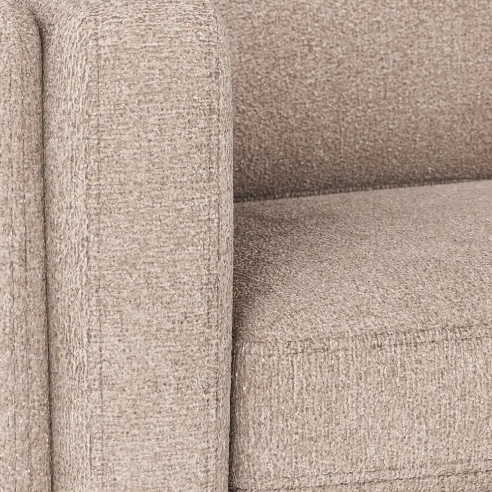 Braden 3-sits soffa ekben/ljusbeige