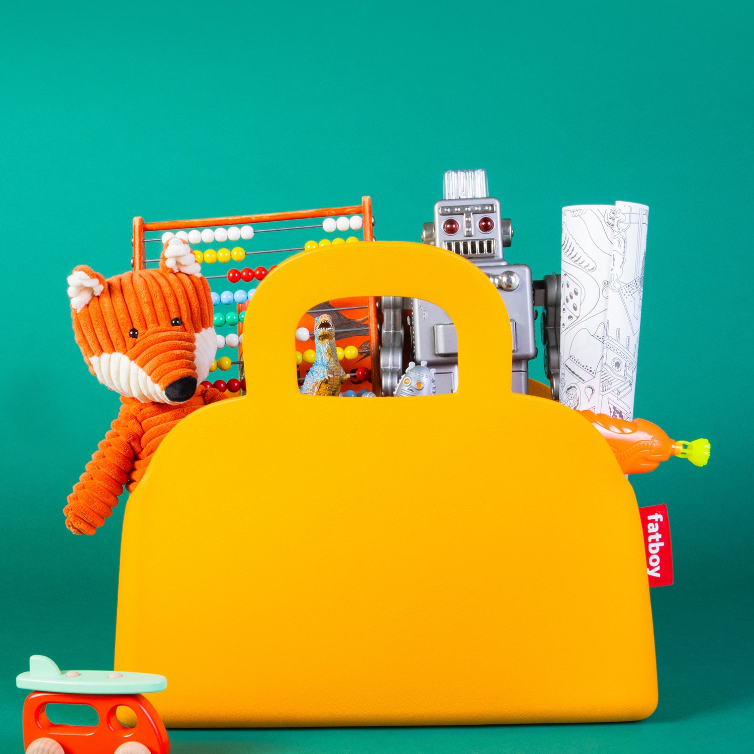 Sjopper-kees shoppingväska yellow ochre 