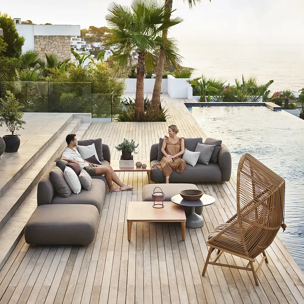 Hive hängande stol Natural, Weave