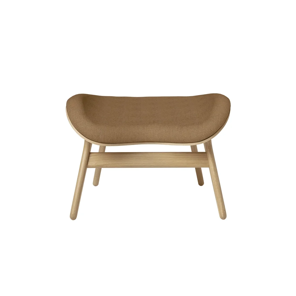 A Conversation Piece Ottoman Fotpall Oak/Sugar Brown