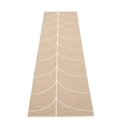 Vävd Matta Leif Light Nougat 70x270 cm