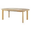 Comfort Circle Matbord med förlängning Oak