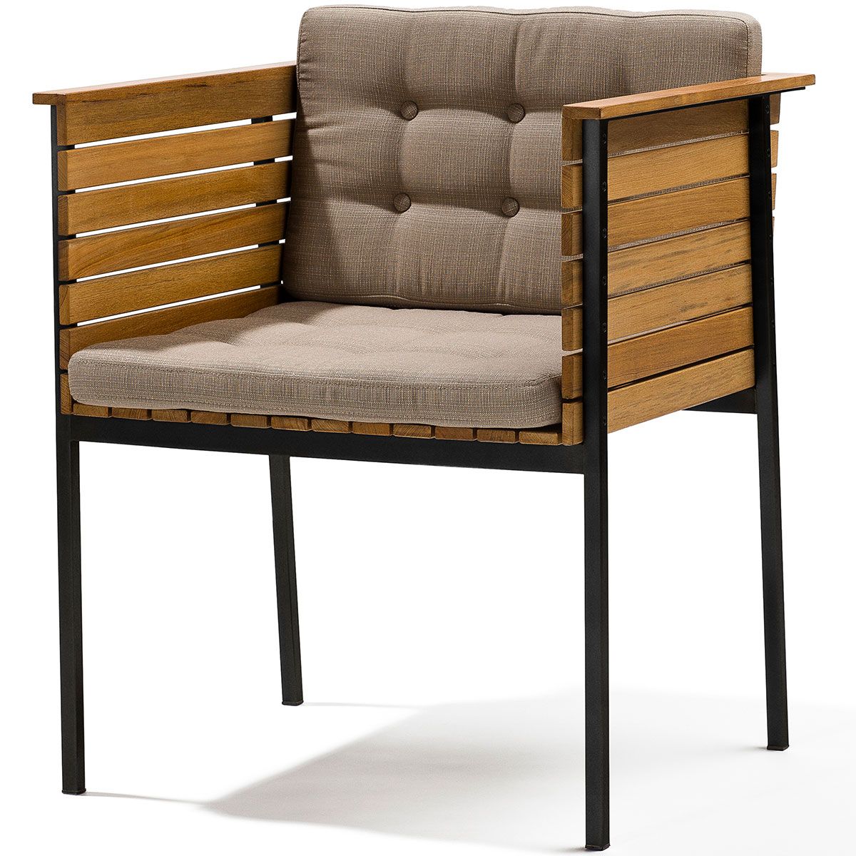 Häringe Karmstol Teak/Svart 