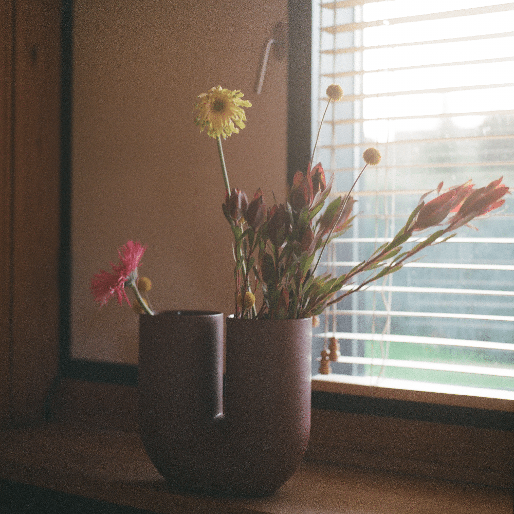 Kink Vas H: 26 cm - Djupröd