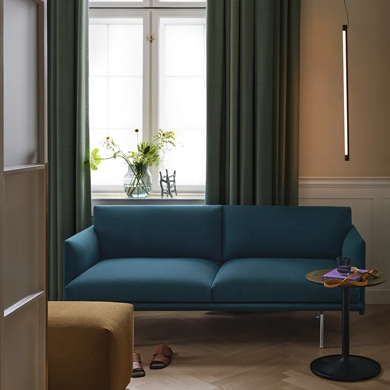 Fine Suspension Lamp 90 cm - Black