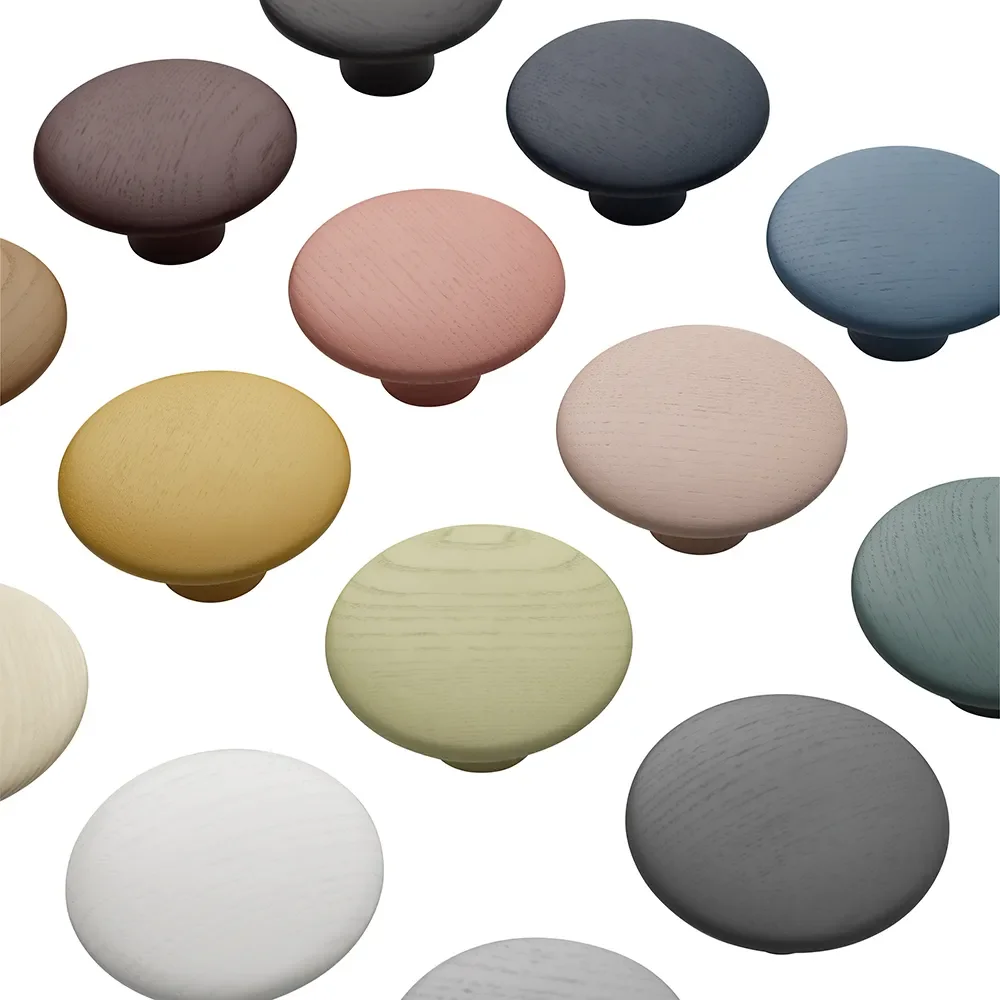 Dots Wood Ø17 cm - Dark Green