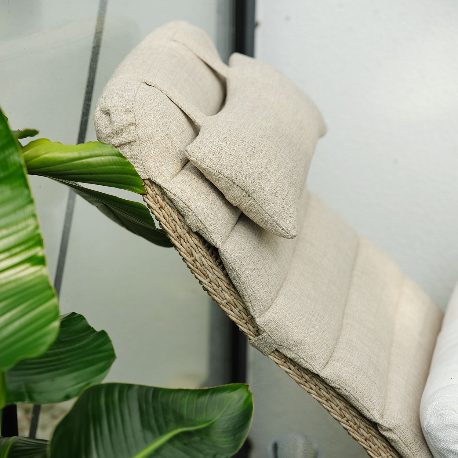 Akleja vilsäng beige med dyna 