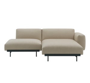 In Situ Modulsoffa 2-sits- Config 7 - Ecriture240/Black