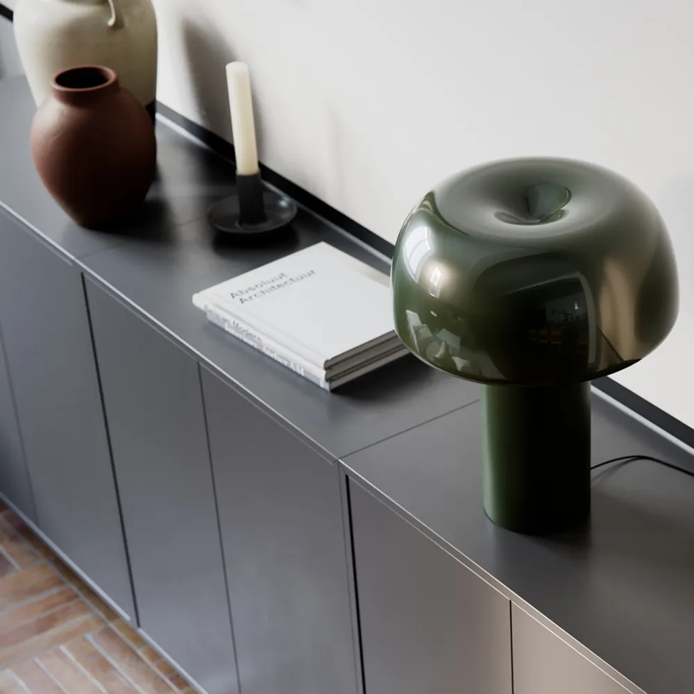 Lean on Me bordlampa Mörkgrön