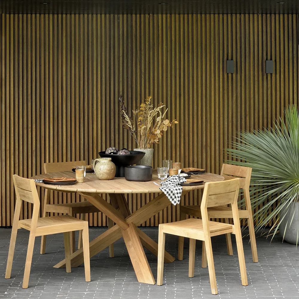 EX1 Matstol Teak