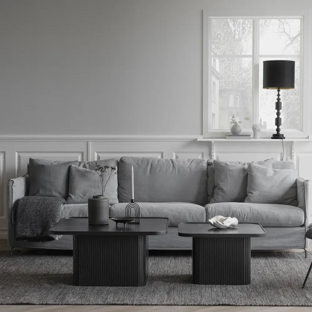 Sullivan soffbord 60x60 cm svart